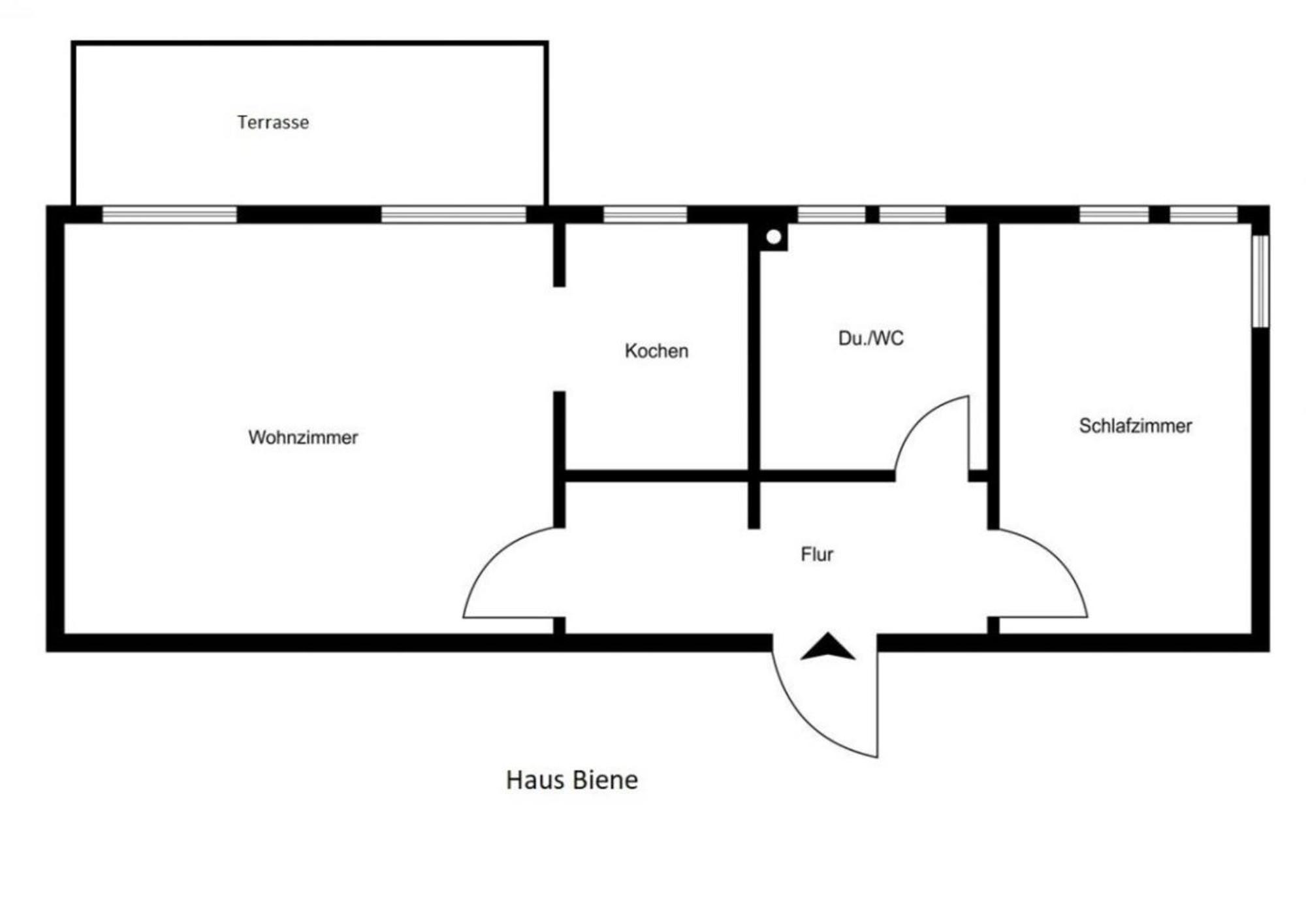 Ferienhaus Biene Am Siel Neufunnixsiel 外观 照片